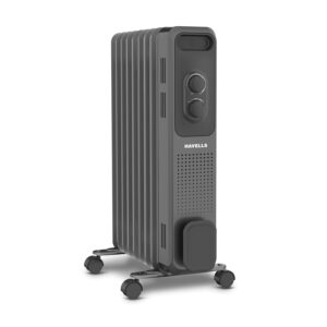 havells jade 9 fin oil filled room heater (ofr)| new generation u tech fast heating fin with superior grade oil for long lasting heat| tilt & auto shut off 2 x protection| 2 years door step warranty